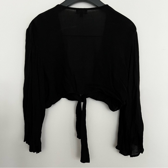 SOUTH BEACH 2-Piece Tie Front Top With Slit Maxi Skirt Set - Picture 12 of 15